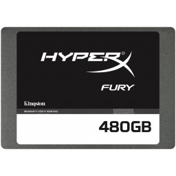 Твердотельный накопитель SSD 480Gb Kingston HyperX Fury (SHFS37A/480G) - 1