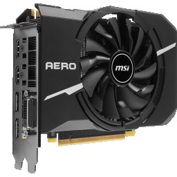 Видеокарта nVidia GeForce GTX1070 MSI PCI-E 8192Mb (GTX 1070 AERO ITX 8G OC) - 1