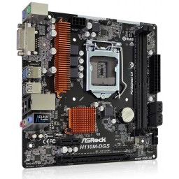 Материнская плата ASRock H110M-DGS R3.0 - 4