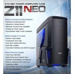 Корпус Zalman Z11 Neo Black - 8