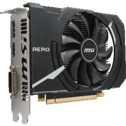 Видеокарта nVidia GeForce GTX1050 MSI PCI-E 2048Mb (GTX 1050 AERO ITX 2G OC) - 6