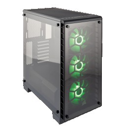 Корпус Corsair Crystal Series 460X RGB Black (CC-9011101-WW) - 14