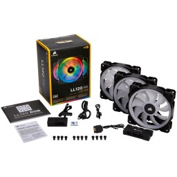 Вентилятор для корпуса Corsair LL120 RGB PRO 3x (CO-9050072-WW) - 3