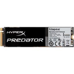 Твердотельный накопитель SSD 240Gb Kingston HyperX Predator M.2 (SHPM2280P2/240G) - 1