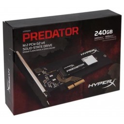 Твердотельный накопитель SSD 240Gb Kingston HyperX Predator M.2 (SHPM2280P2/240G) - 4