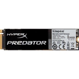 Твердотельный накопитель SSD 240Gb Kingston HyperX Predator M.2 (SHPM2280P2/240G) - 6