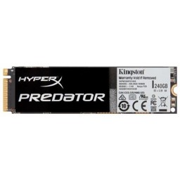 Твердотельный накопитель SSD 240Gb Kingston HyperX Predator M.2 (SHPM2280P2/240G) - 7
