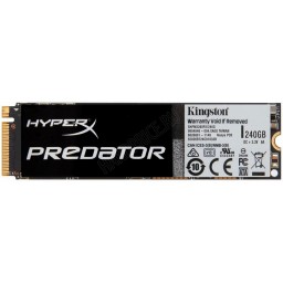 Твердотельный накопитель SSD 240Gb Kingston HyperX Predator M.2 (SHPM2280P2/240G) - 8