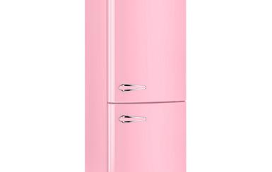 Двухкамерный холодильник Rosenlew RC 312 Plush Pink 188.7x60x64см