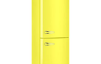 Двухкамерный холодильник Rosenlew RC 312 Carribian Yellow 188.7x60x64см