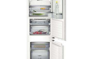 Встраиваемый двухкамерный холодильник Siemens KI 39 FP 60 177.2x55.6x54.5см