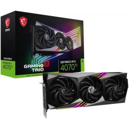 Видеокарта MSI GeForce RTX 4070 Ti GAMING X TRIO 12GB