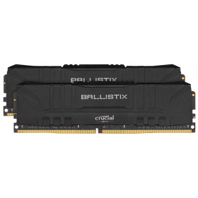 Оперативная память 16Gb 3000MHz Crucial Ballistix Black 2x8Gb KIT CL15 DDR4