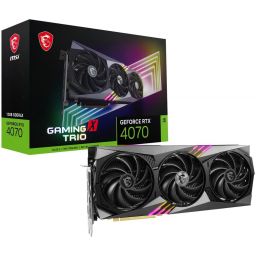 Видеокарта MSI GeForce RTX 4070 GAMING X TRIO 12GB