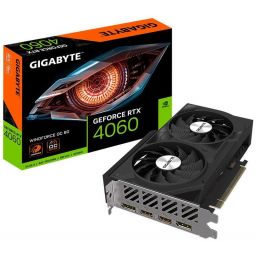 Видеокарта Gigabyte GeForce RTX 4060 WINDFORCE OC 8Gb (GV-N4060WF2OC-8GD)