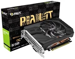 Видеокарта Palit GeForce GTX 1660 StormX OC 6GB