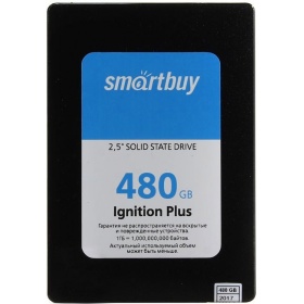 Твердотельный накопитель SSD 480Gb SmartBuy Ignition Plus (SB480GB-IGNP-25SAT3)