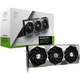 Видеокарта MSI GeForce RTX 4070 Ti SUPRIM X 12GB