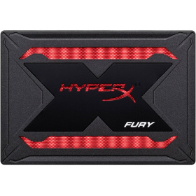 Твердотельный накопитель SSD 480Gb Kingston HyperX Fury RGB TLC SATA3 (SHFR200/480G)