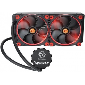 Водяная система охлаждения Thermaltake Water 3.0 Riing Red 280