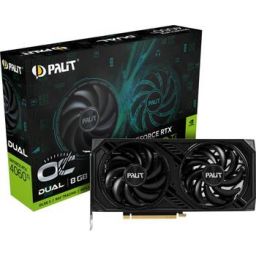 Видеокарта Palit GeForce RTX 4060 Ti Dual OC 8Gb (NE6406TT19P1-1060D)