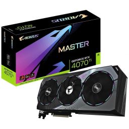 Видеокарта Gigabyte GeForce RTX 4070 Ti AORUS MASTER 12GB (GV-N407TAORUS M-12GD)