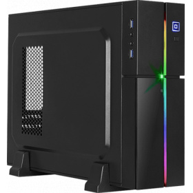 Корпус AeroCool Playa Slim Black mATX