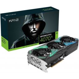 Видеокарта KFA2 GeForce RTX 4070 Ti ST 1-Click OC 12Gb (47IOM7MD6TTK)