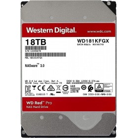 Жесткий диск 18Tb WD Red Pro (WD181KFGX)