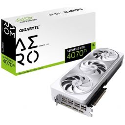 Видеокарта Gigabyte GeForce RTX 4070 Ti AERO OC 12GB (GV-N407TAERO OC-12GD)