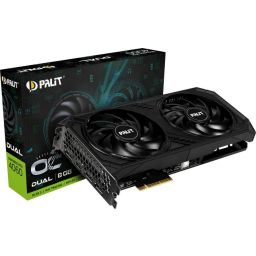 Видеокарта Palit GeForce RTX 4060 Dual OC 8Gb (NE64060T19P1-1070D)