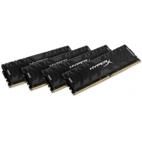 Оперативная память 32Gb 3600MHz Kingston HyperX Predator 4x8Gb KIT CL17 DDR4 (HX436C17PB3K4/32)