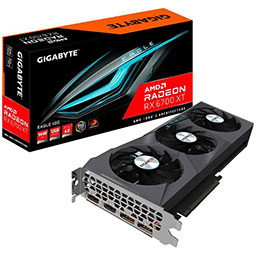 Видеокарта Gigabyte Radeon RX 6700 XT EAGLE 12GB (GV-R67XTEAGLE-12GD)