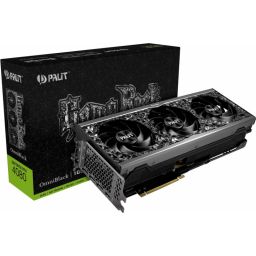 Видеокарта Palit GeForce RTX 4080 GameRock OmniBlack 16Gb (NED4080019T2-1030Q)